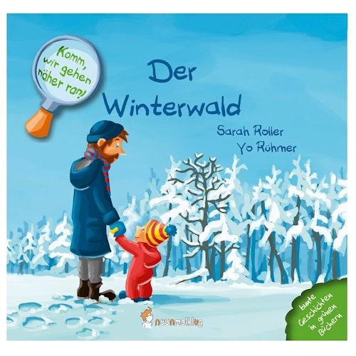 Pflanzlich gefärbtes Buch ohne Chemie  Winter