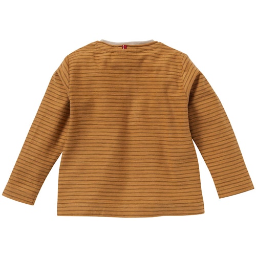 Henley Langarmshirt Ringel