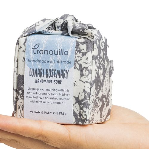 Rosmarinseife LUNARI mit Eukalyptusöl 120 g