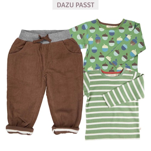 Warme gefütterte Cordhose