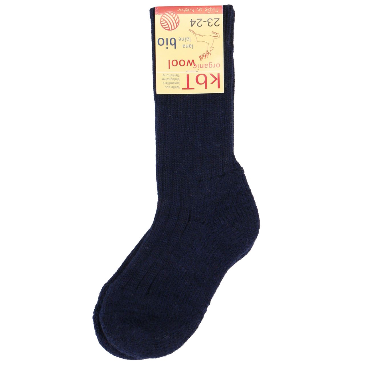 Socken Hirsch Natur Strick