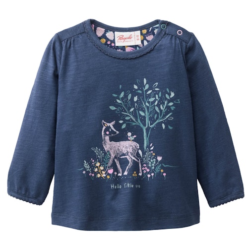 Süßes Langarmshirt Frühlingsprint