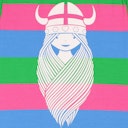 Vorschaubild Kurzarm Kleidchen Wikinger Mädchen
