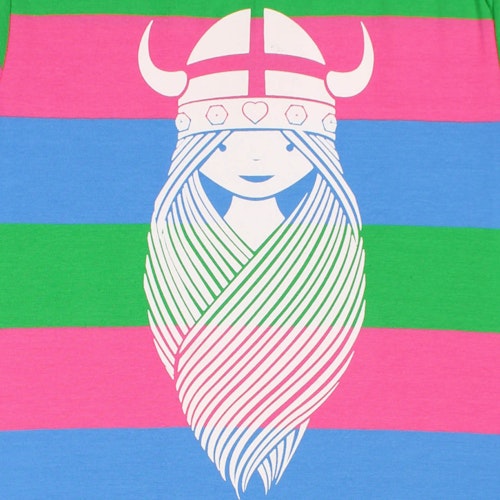 Kurzarm Kleidchen Wikinger Mädchen