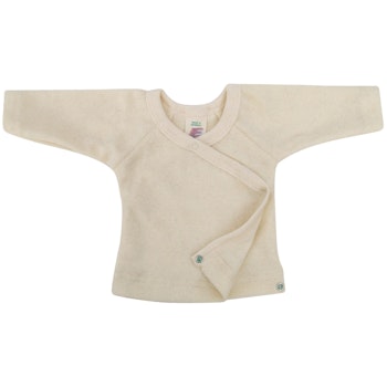 Frühchen Wickeljacke Frottee natur