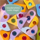 Vorschaubild Bunte Märchenfenster 12 Teile pastell