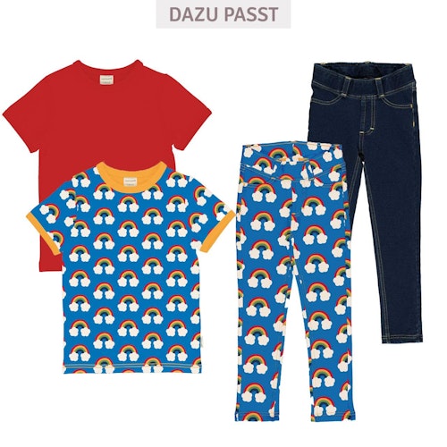 Shirt kurzarm Himbeeren