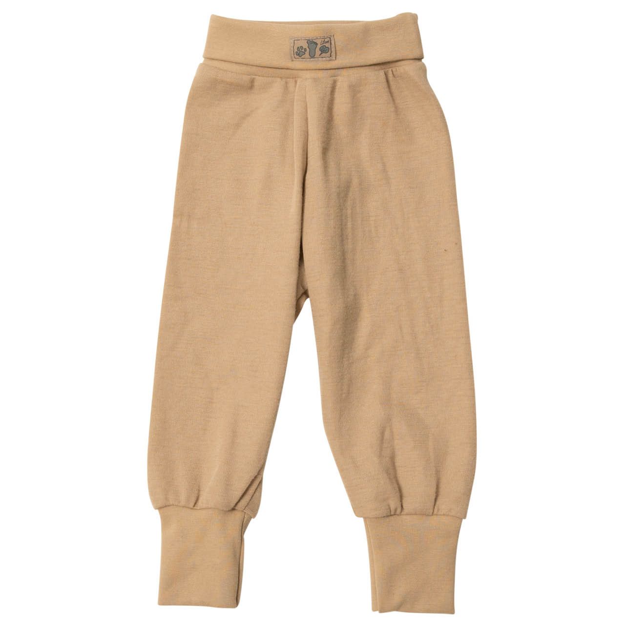 Freizeithose Lilano Wolle/Seide Bündchen