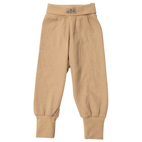 Babyhose Wolle Seide breite Bündchen
