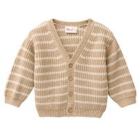 Jacke People Wear Organic Strick Knopfleiste langarm