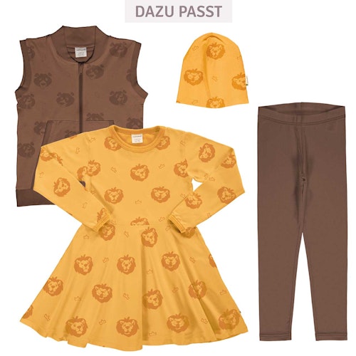 Langarm Flatterkleid