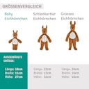 Vorschaubild Kuscheltier Baby Eichhörnchen 27 cm