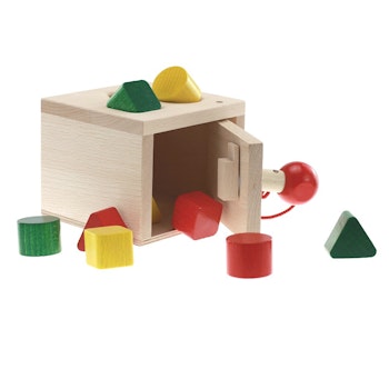 Sortierbox zum Stecken als Steck-Tresor mit Schlüssel