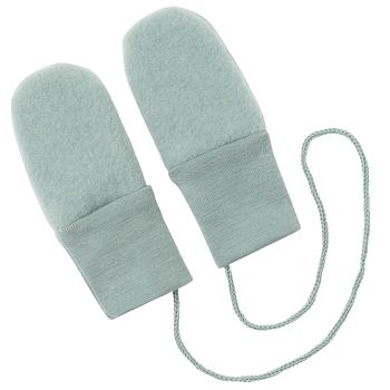 Fäustel Handschuhe Wollfleece bergblau