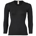 Vorschaubild Damen Wolle Seide Langarmshirt