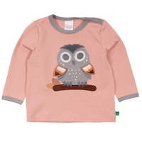 Süßes Langarmshirt Eule