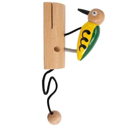 Charly Klopfspecht - Klingel aus Holz