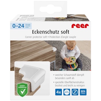 Eckenschutz soft weiß
