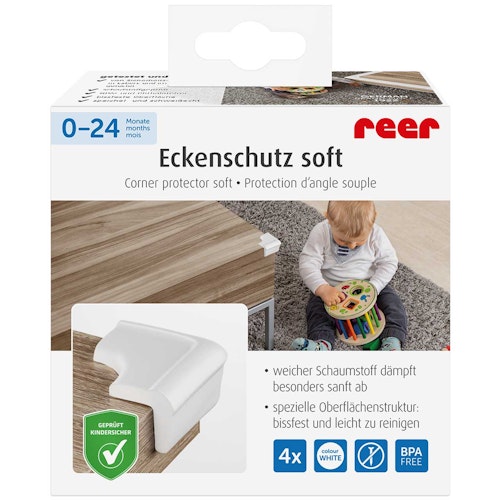 Eckenschutz soft weiß