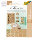 Vorschaubild Motivblock Kraftpapier – 20 Blatt Motivpapier & -karton