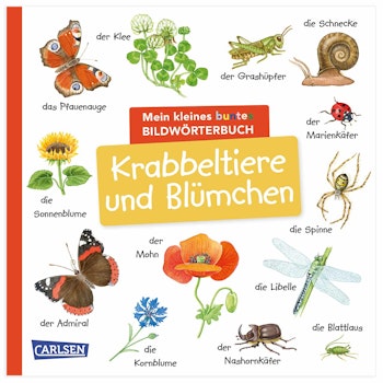 Bildwörterbuch Krabbeltiere und Blümchen – ab 2 Jahre