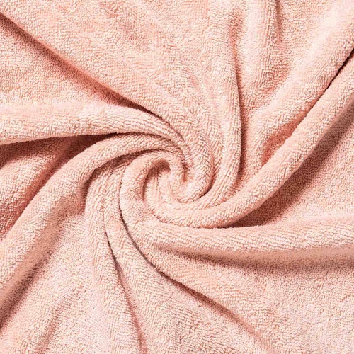 Kapuzenhandtuch Bio Baumwolle 80 x 80 cm rosa