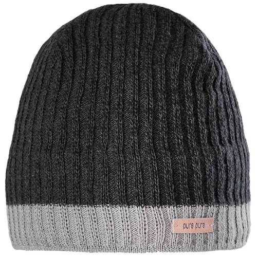 Herren Beanie Wolle-Seide Ohren-Wollfleece Band