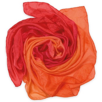Großes Spieltuch, Farben des Feuers (86 x 86 cm)