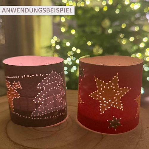 Prickelvorlagen Herbst – 10 Bögen aus Recyclingpapier