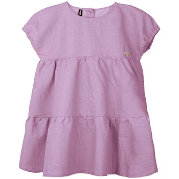 Leichtes Sommerkleid Leinen Baumwolle lavendel