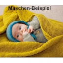 Vorschaubild Leichte Babydecke Wolle Bio 80x100 cm grau