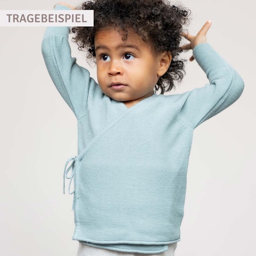Baby Jacke Schlüttli aus Merino-Feinstrick