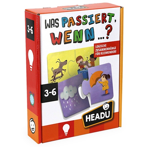 Logikspiel "Was passiert wenn?" ab 3-6 Jahre
