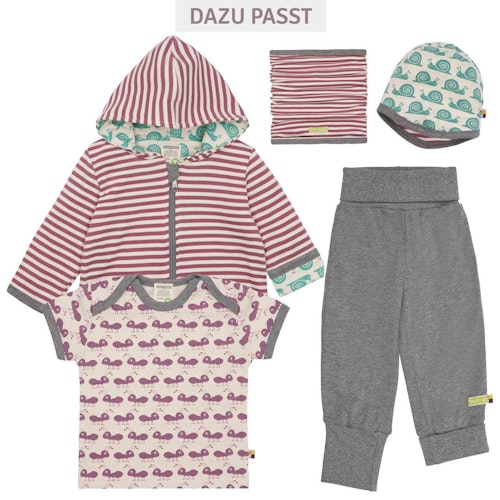 Wendejacke Kapuze Ringel