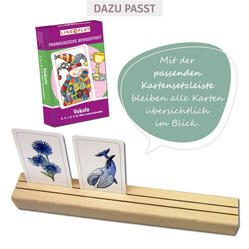 Vokalo, Kartenspiel ab 6 Jahren