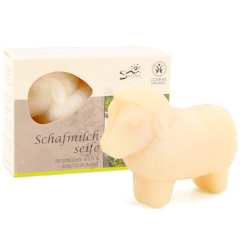 Bio-zertifizierte Schafmilchseife - Schafform