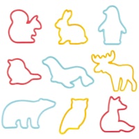 Ausstechformen Tiere, 9 St.