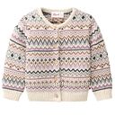 Vorschaubild Hochwertige Strickjacke bunt gemustert