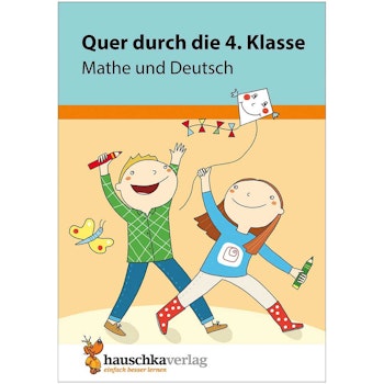 Quer durch die 4. Klasse Mathe & Deutsch Übungsblock