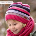 Vorschaubild Kinder Strick Wintermütze