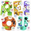 Vorschaubild Selbstlaut-Puzzle "Die lustigen Vokale" 2-5 Jahre