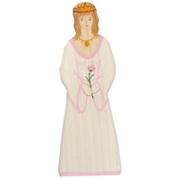 Prinzessin aus Holz z.B. für die Ritterburg