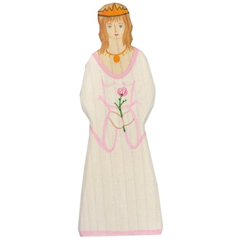 Prinzessin aus Holz z.B. für die Ritterburg