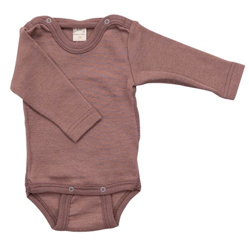 Wolle Seide Body langarm