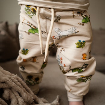 Jogginghose Pettersson und Findus beige