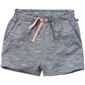 Kinder Shorts super leicht blau melange