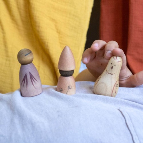 Holzfiguren Set 22 Teile Moonlight Tale