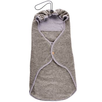 Einschlagdecke Wolle 85 cm Schlitze für 3 und 5 Punkt sand