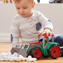 Vorschaubild Grüner Traktor - Führerhaus zum Öffnen & Bespielen