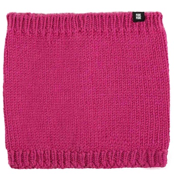 Schlauschal gestrickt Wolle 5-14 Jahre pink